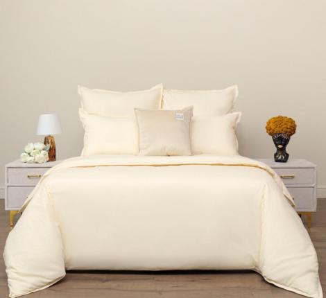 Постельное бельё "Sofi de Marko" Саммер (молоко) Варёный хлопок, 1,5 спальный