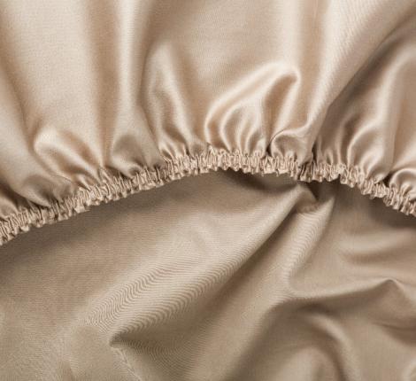 Постельное белье "CARAMEL BEIGE ALLURE GRASS" 3818270 Мако-Сатин, Семейный