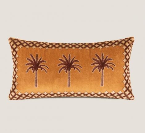 Подушка Frati "EXOTIC PALM" (оранжевый) 30х60