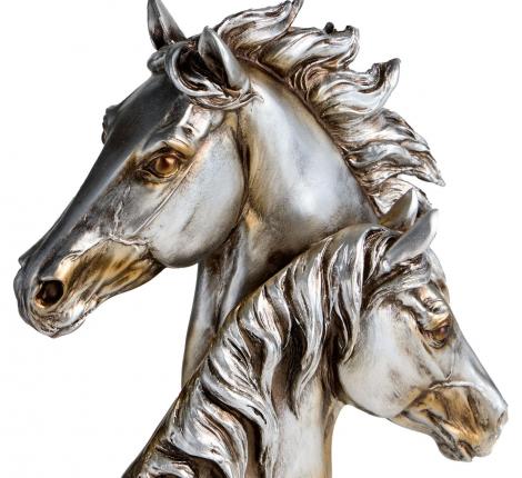 Фигурка декоративная "БЮСТ ЛОШАДЕЙ", 19*9,3*28,5 см