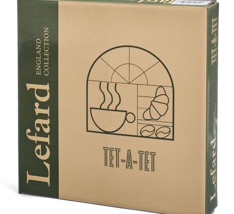 Набор закусочных тарелок 2 шт. "TET-A-TET" 416-108, диаметр 20,5 см