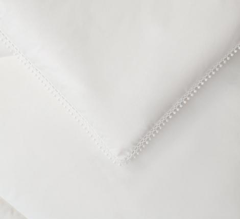 Постельное белье с одеялом "Sofi de Marko" Элиана (молоко) Сатин, Евро