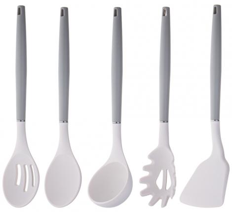 Набор кухонных ножей (5 шт.) и приборов "AGNESS" 671-213, 12 предметов