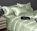 Постельное бельё Primavelle Tencel жаккард "SAJE" салатовый, 2 спальный (70х70-2 шт.), простыня на резинке
