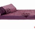 Махровое полотенце с вышивкой 70x140 Hobby &quot;INFINITY&quot;, фиолетовый