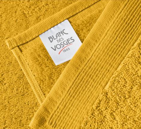 Полотенце махровое "Blanc des Vosges" UNI CURRY (желтый), 70х140