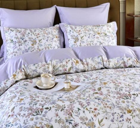 Постельное белье "Sailid" T-51-3 Сатин ДеЛюкс, Евро