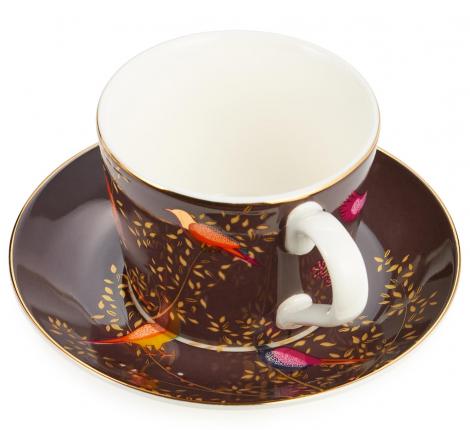 Кофейный набор "GOLDEN BIRDS" на 2 персоны, 4 предмета (120 мл)