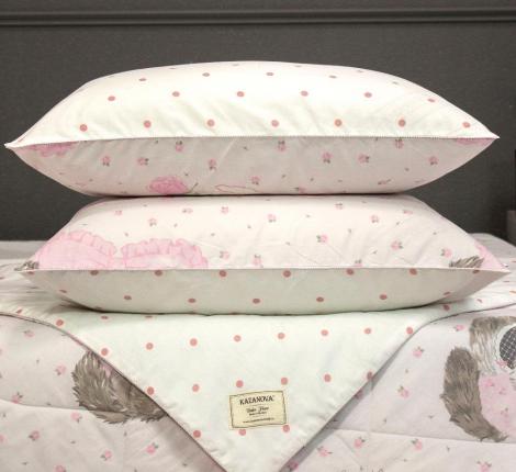 Постельное белье с одеялом "Kazanov.A." Миледи (жемчуг) Сатин, 1,5 спальный