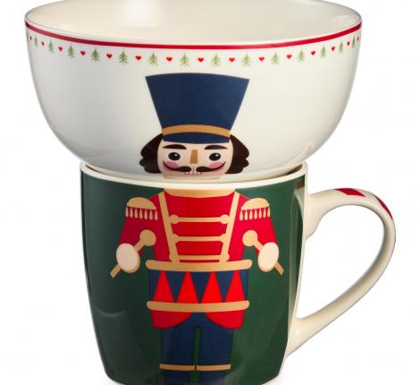 Набор посуды "ЩЕЛКУНЧИК", 2 предмета