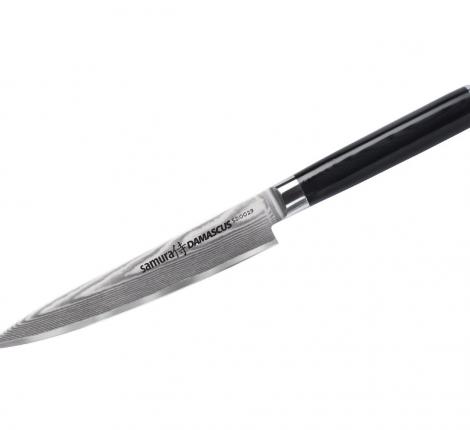 Нож кухонный &quot;Samura DAMASCUS&quot; универсальный 150 мм, G-10