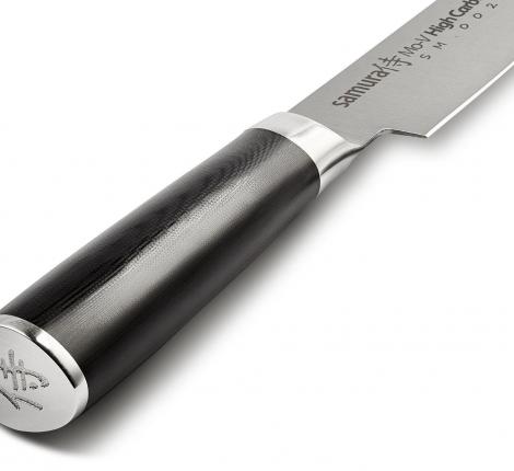 Нож кухонный "Samura Mo-V" универсальный 125 мм, G-10 (с тату)