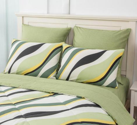 Постельное белье с одеялом "Sofi de Marko" Ришелье №35 Сатин, Евро