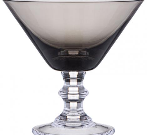 Набор бокалов для мартини 2 штуки "MIRAGE" GREY, 280 мл