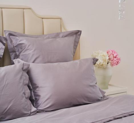 Постельное бельё Luxberry "DAILY BEDDING" Cатин ДеЛюкс Евро, французский серый