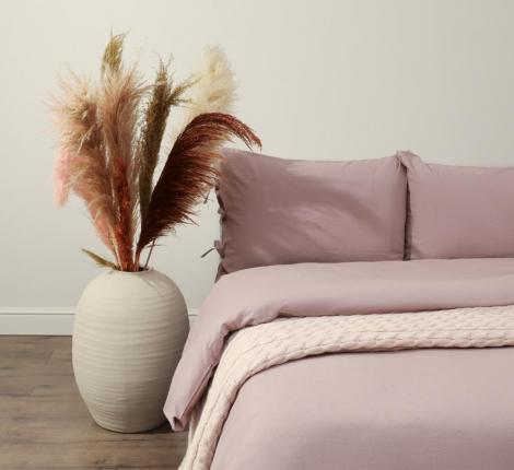 Постельное белье "Sofi de Marko" Аредель (лиловый) Лён, 1,5 спальный