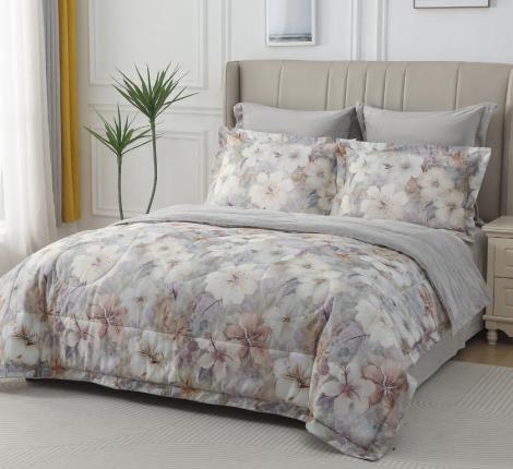 Постельное белье с одеялом "Sofi de Marko" Ренато №18 Велюр/Сатин, Евро