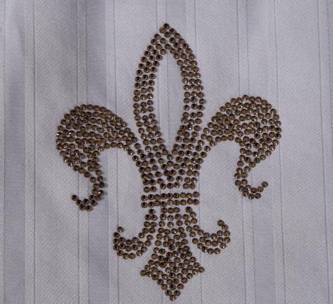 Постельное белье "Kazanov.A." Stripe Le-Man (платина лаванда) Страйп Сатин, Евро