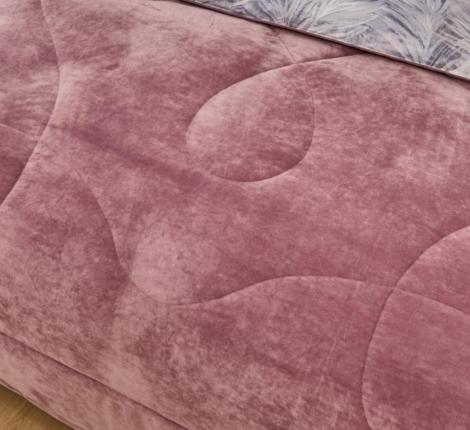 Постельное белье с одеялом "Sofi de Marko" Ренато №34 Велюр/Сатин, Семейный