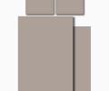 Постельное бельё "Lefard" SOLID (капучино) Сатин ДеЛюкс, 1,5 спальный