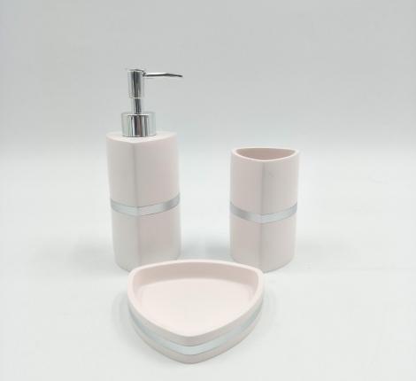 Набор для ванной &quot;Sofi de Marko&quot; №55 (розовый/матовый)