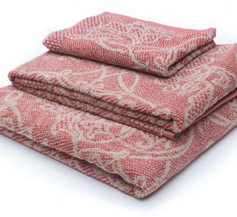 Полотенце махровое "MARIAGE" 100х150, красный