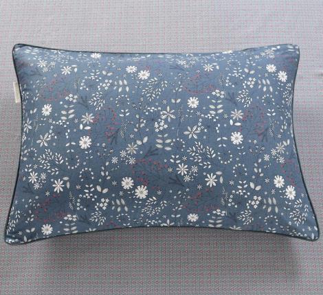 Постельное белье "Sofi de Marko" Элла (синяя) Сатин, Семейный