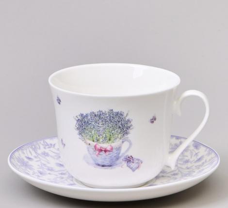 Чайная пара "ЛАВАНДОВАЯ ВЕСНА", 450 мл