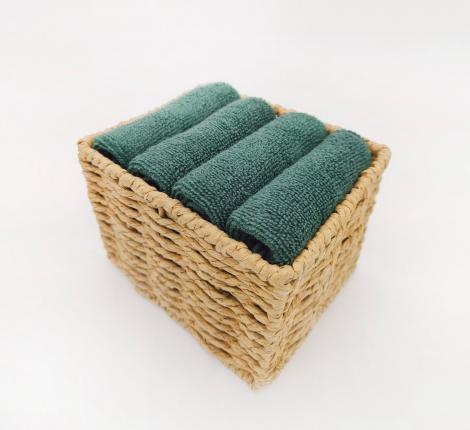 Набор махровых салфеток "Sofi de Marko" Джоди 30х30(4шт), зеленый