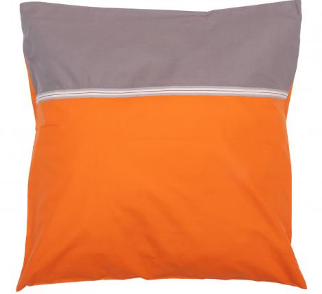 Наволочка "Blanc des Vosges" ARTIMON ORANGE перкаль, 60x60