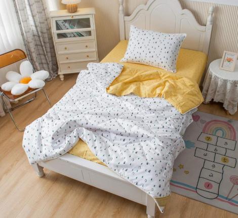 Постельное белье с одеялом детское "Sofi de Marko" Пингвинята Сатин, 1,5 спальный