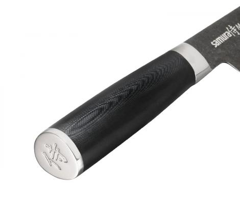 Нож кухонный &quot;Samura Mo-V Stonewash&quot; для нарезки 230 мм, G-10