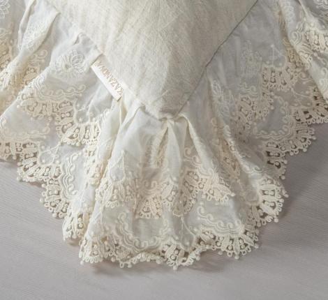 Постельное белье с одеялом "Kazanov.A." Solid Linen Satin (натуральный бежевый) Сатин, Евро