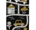 Коврик детский CAR (черный), 80х150