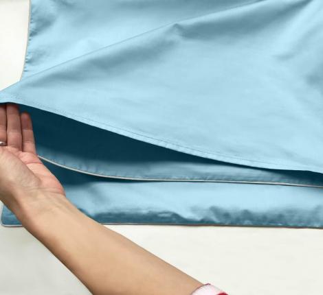 Наволочка "Primavelle" Сатин ДеЛюкс 70х70, Голубой