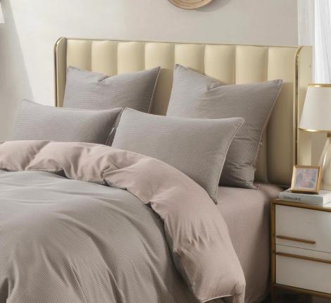 Постельное белье "Sofi de Marko" Бонни (серый) Сатин, Евро