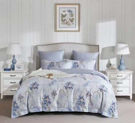 Постельное белье "Asabella" 2366-6 Мако-Сатин, Евро