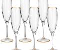 Набор бокалов для шампанского 6 штук "SAME" 103-616, 200 мл