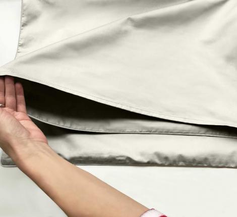 Наволочка "Primavelle" Сатин ДеЛюкс 70х70, Экрю