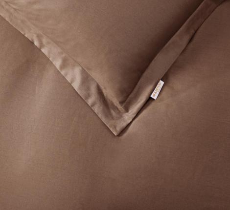 Постельное бельё "KARTEKS" Сатин однотонный SKO-027, Евро