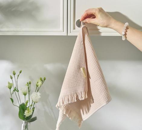 Комплект вафельно-махровых полотенец Luxberry "IRIS" (30x50,50x100,70x140), мокко