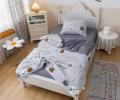 Постельное белье с одеялом детское "Sofi de Marko" Собачки (белый) Сатин, 1,5 спальный