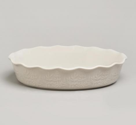 Форма овальная для запекания "AGNESS" BEIGE, 1900 мл