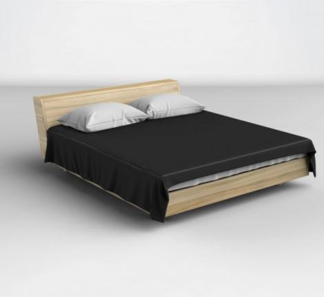 Простынь поплин без резинки (PKP-12), 150x220