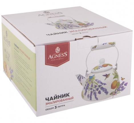 Чайник эмалированный "ПРОВАНС ЛИМОНЫ", 3,0 л