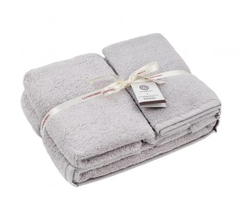 Комплект полотенец Luxberry "TEDDY" (30x50,50x100,70x140), серый