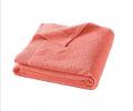Полотенце махровое "Blanc des Vosges" UNI CORAIL (коралловый), 40х60