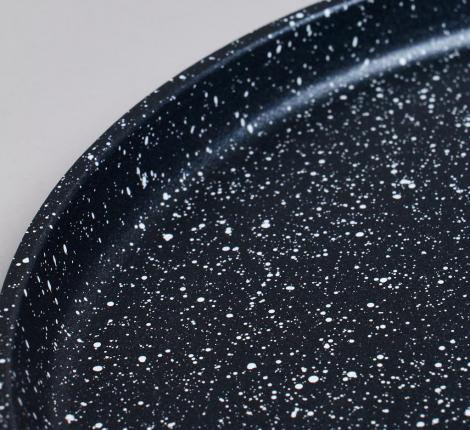 Сковорода блинная AGNESS "BLACK MARBLE", диаметр 24 см