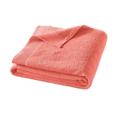 Полотенце махровое "Blanc des Vosges" UNI CORAIL (коралловый), 40х60