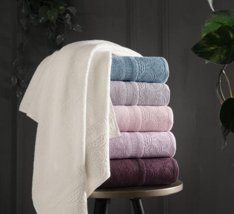 Набор махровых полотенец KARACAN "Ahenk", 30х50-6 шт.